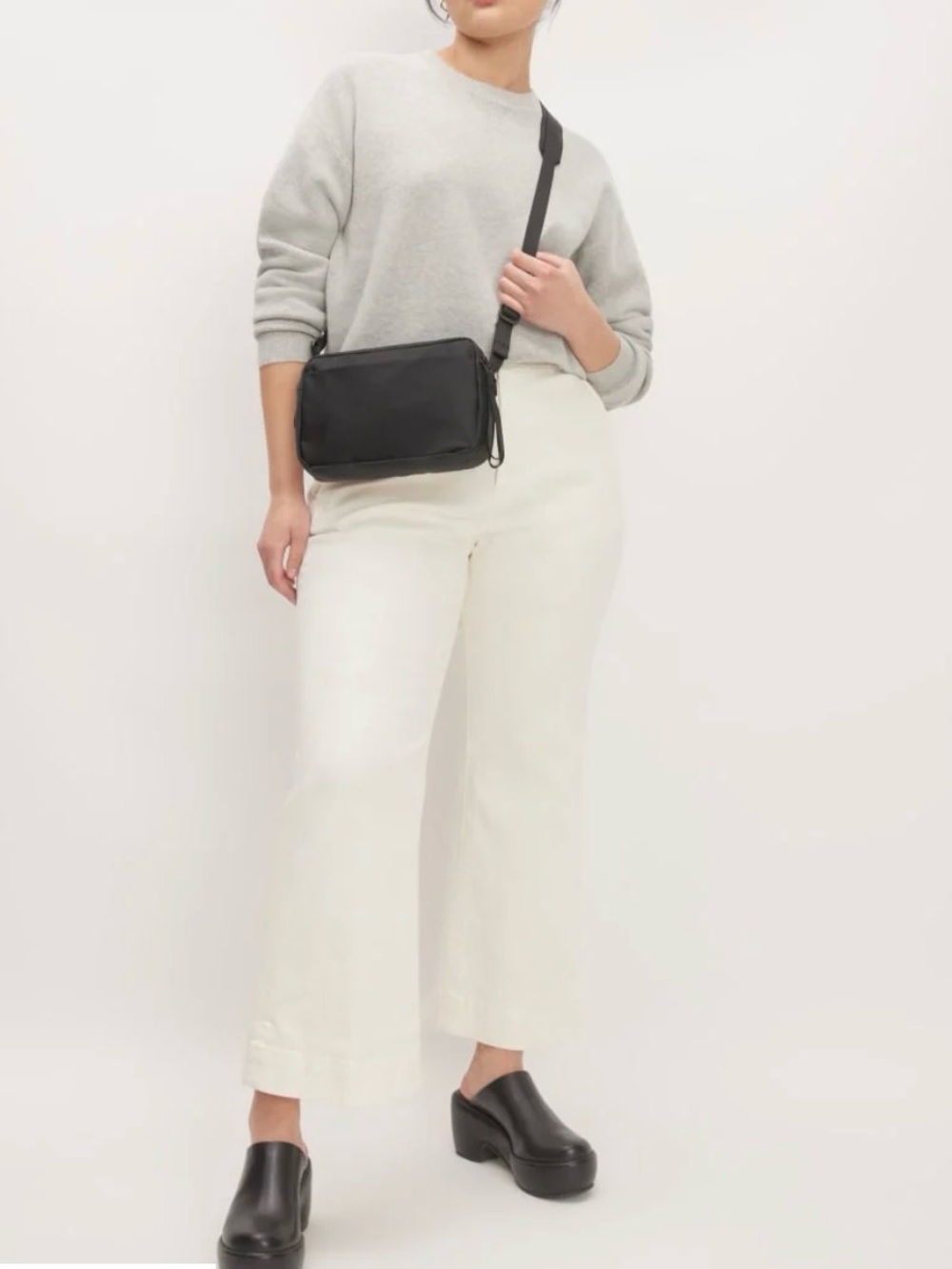 EVERLANE Pink Crossbody Shoulder Bag - Lightweight Everyday Bag